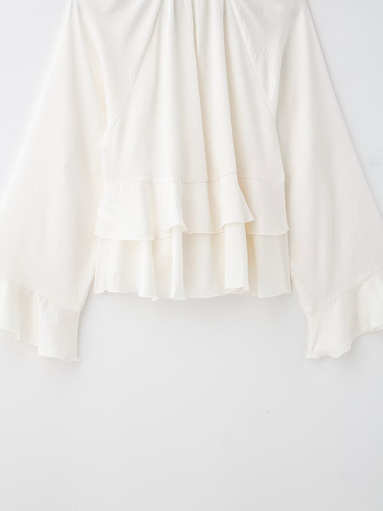 "Boho" Rüschenbluse