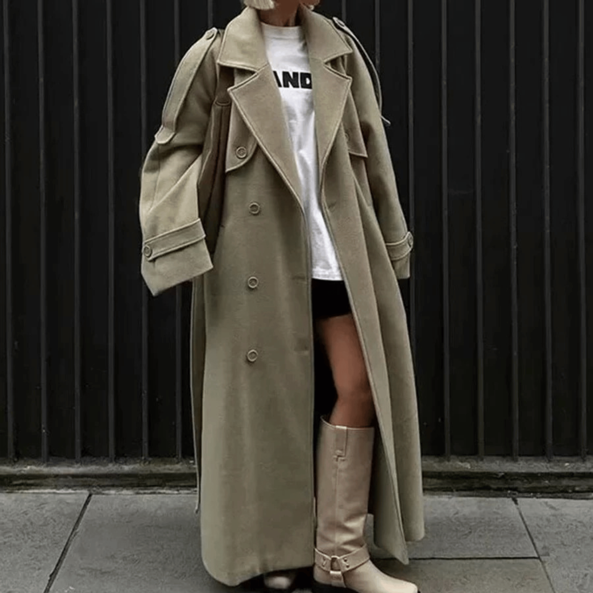 "Zoe" Trenchcoat