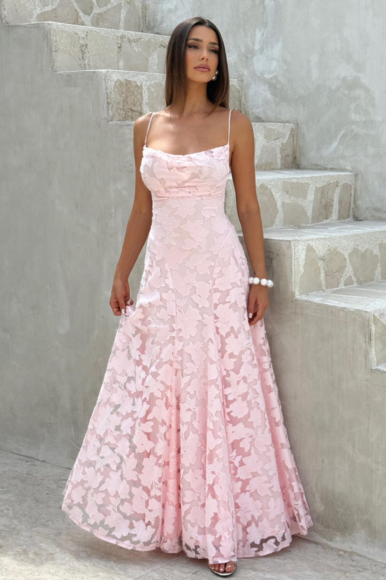 "Rosalia" Maxikleid